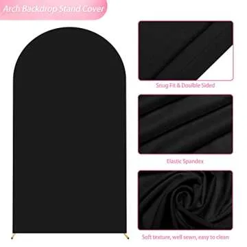 Wokceer Spandex Wedding Arch Cover for Stunning Backdrops