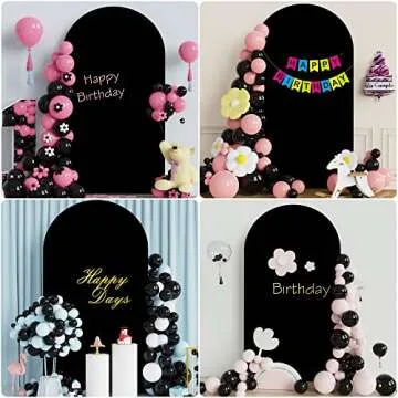 Wokceer Spandex Wedding Arch Cover for Stunning Backdrops