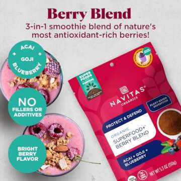 Navitas Superfood+ Berry Blend for Immune Support