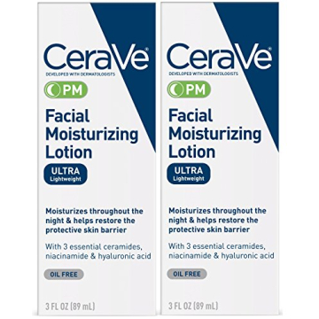 CeraVe Facial Moisturizing Lotion PM 3 oz Pack of 2