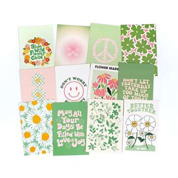 Sage Green Room Decor Aesthetic 70pcs, Green Wall Collage Kit Aesthetic Pictures for Teen Girls, Preppy Posters for Girls Room, Danish Pastel Aesthetic Wall Decor, Pastel Bedroom Decor