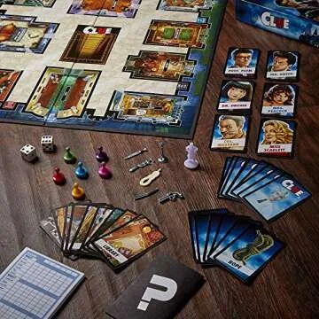 Hasbro Gaming Clue Game Ghost of Mrs. White, Mystery Board Game, Compatible with Alexa, Kids Ages 8 and Up (Amazon Exclusive)
