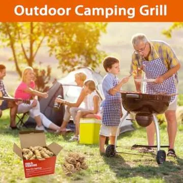 E500 Natural Fire Starters - Eco-Friendly 60 Pack