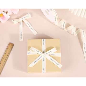 Natural Cotton Herringbone Ribbon for Crafts & Events