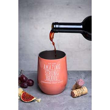 Inspirational Wine Gifts for Women - Motivational Tumblers