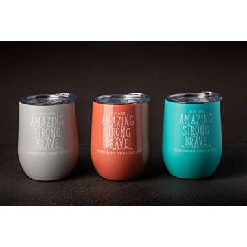 Inspirational Wine Gifts for Women - Motivational Tumblers