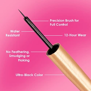 GrandeLINER Eyeliner with Lash Enhancing Serum for Stunning Eyes