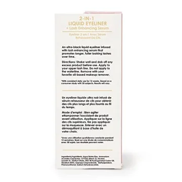 GrandeLINER Eyeliner with Lash Enhancing Serum for Stunning Eyes