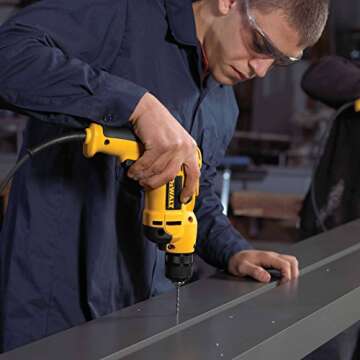 Powerful DEWALT 8A 3/8" VSR Drill for Heavy Duty Tasks