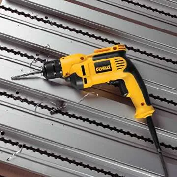 Powerful DEWALT 8A 3/8" VSR Drill for Heavy Duty Tasks