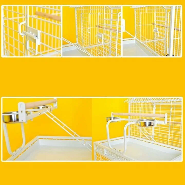 Large Interactive Villa Bird Cage for Cockatoos & Parakeets