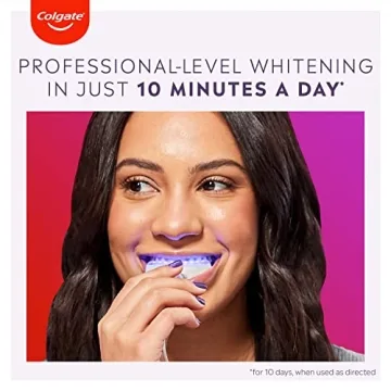 Colgate LED Teeth Whitening Kit - Enamel Safe Fast Results