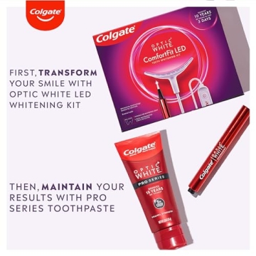 Colgate LED Teeth Whitening Kit - Enamel Safe Fast Results