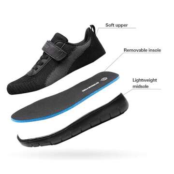 DREAM PAIRS Boys Girls Shoes Kids Tennis EZ-Ons MagicZips Athletic Running Walking Sneakers