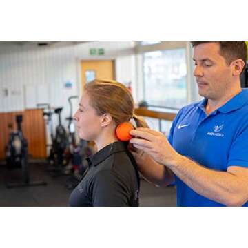 Peanut Massage Ball - Double Lacrosse Ball Massage Ball Therapy | Trigger Point Deep Tissue Exercise | Back Muscle Foam Roller for Myofascial Release | Suboccipital Spine Device - Pressure Point Ball