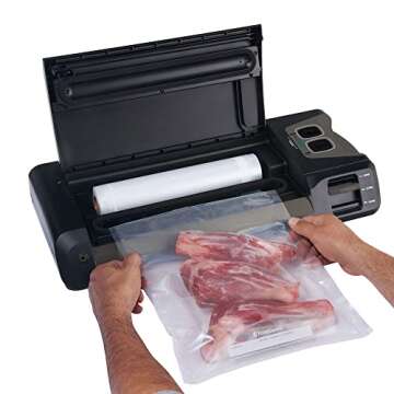 FoodSaver Vacuum Sealer GM710-000 GameSaver Big Game Sealing System, reg, Black