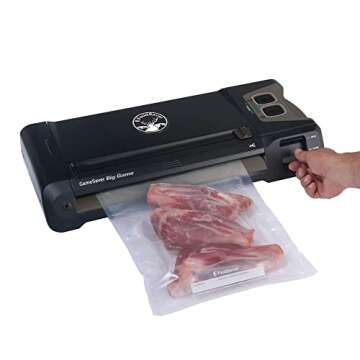 FoodSaver Vacuum Sealer GM710-000 GameSaver Big Game Sealing System, reg, Black