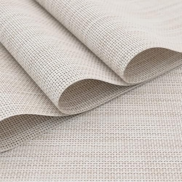 Vinyl Placemats Set of 6 - Washable Heat Resistant Design