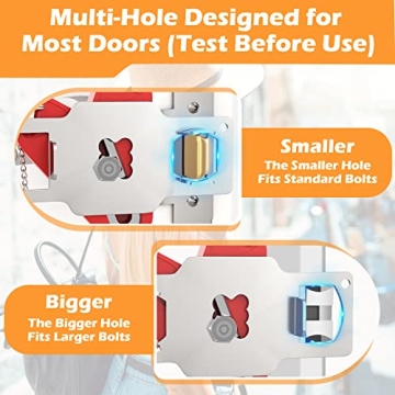 Portable Travel Door Lock for Ultimate Hotel and Apartment Safety