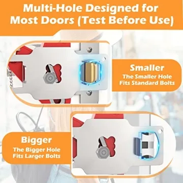 Portable Travel Door Lock for Ultimate Hotel and Apartment Safety