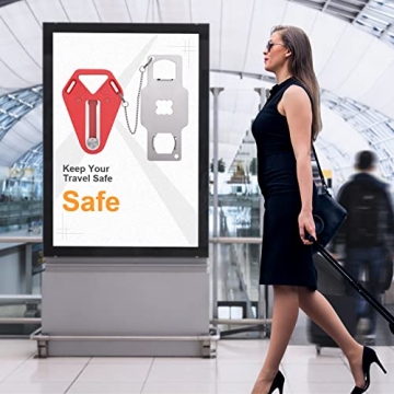 Portable Travel Door Lock for Ultimate Hotel and Apartment Safety