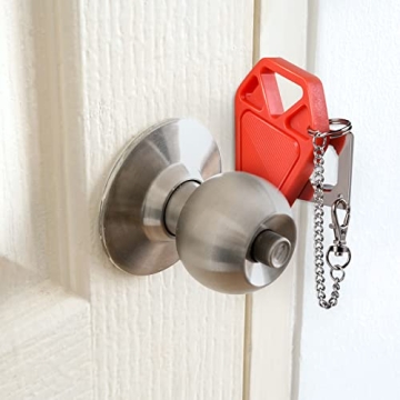 Portable Travel Door Lock for Ultimate Hotel and Apartment Safety