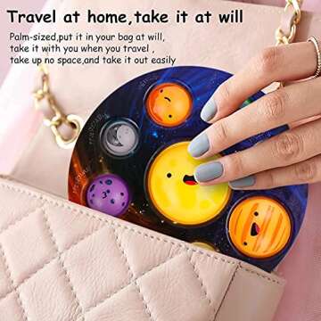 Lamvpker Planet Dimple Fidget Toy for Kids and Adults