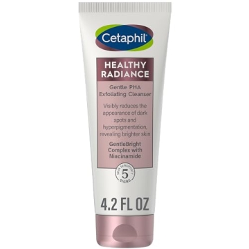 Cetaphil Healthy Radiance Gentle Exfoliating Cleanser - 4.2 oz, Target Dark Spots, Sensitive Skin So...