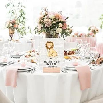 Inspirational Bible Verses Nursery Art Prints - 6-Pack