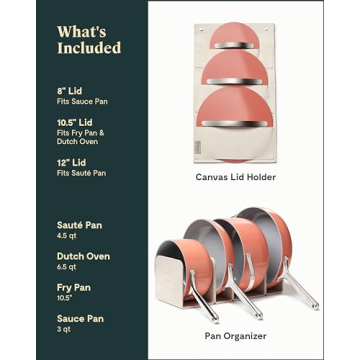 Caraway Nonstick Ceramic Cookware Set for Stylish Kitchens