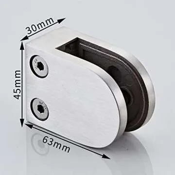 Premium Glass Clamp for Secure Glass Installations