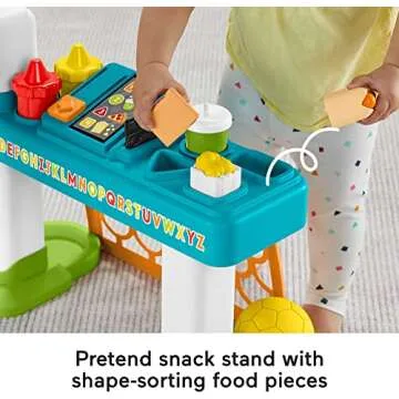Fisher-Price Toddler Learning 4-in-1 Sports Activity Center