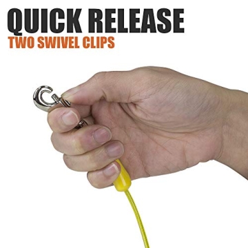 BV Heavy Duty Dog Tie Out Cable 25 Feet - Safe & Durable