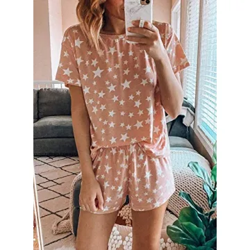 Dokotoo Women's Summer Printed Pajama Set - Soft Comfort