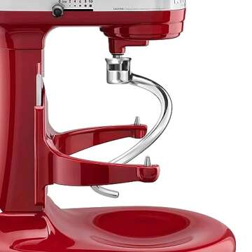 LETOMS Dough Hook Replacement for KitchenAid 7QT Bowl-Lift Stand Mixers, Spiral and Stainless Steel Hook for Kitchen aid Attachment Accessories