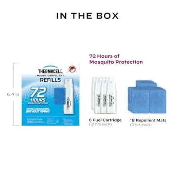Thermacell Mosquito Repellent Refills for Outdoor Enjoyment