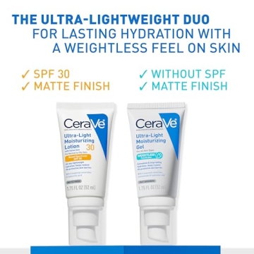 CeraVe Ultra-Light Moisturizing Lotion SPF 30 for Daily Protection