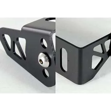 HYPERSPEED Adjustable License Plate Frame for All Vehicles