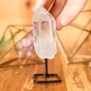 Clear Quartz Crystal Point - Healing Decor by Beverly Oaks
