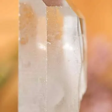 Clear Quartz Crystal Point - Healing Decor by Beverly Oaks