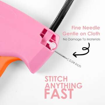 Stitch Gun for Quick Clothing Fixes - Handheld Repair Tool