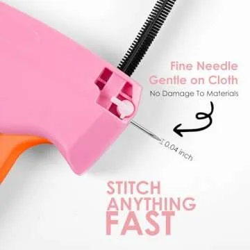 Stitch Gun for Quick Clothing Fixes - Handheld Repair Tool