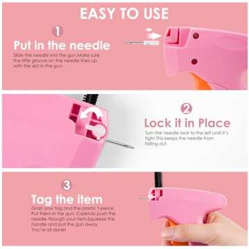 Stitch Gun for Quick Clothing Fixes - Handheld Repair Tool