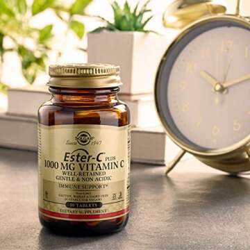 Ester-C Plus 1000 mg Vitamin C - Gentle & Non-Acidic