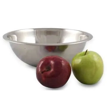 American METALCRAFT, Inc. 3 qt Stainless Steel Mixing Bowl, Silver