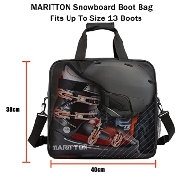 MARITTON Padded Snowboard Bag Combo for All Gear
