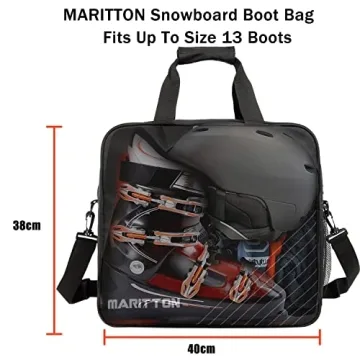 MARITTON Padded Snowboard Bag Combo for All Gear
