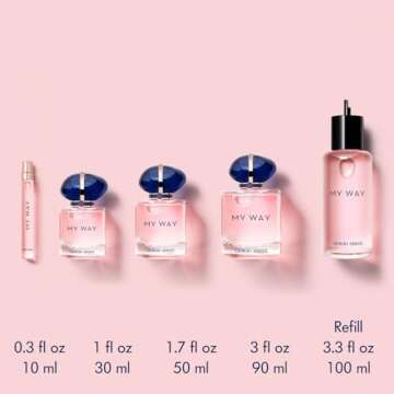 Armani Beauty - My Way - Eau de Parfum - Women's Perfume - Floral Woody Fragrance - Bergamot, Orange Blossom, Tuberose, Jasmine, Cedarwood, Vanilla and White Musk Notes - 1.0 FL Oz