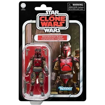 Mandalorian Super Commando Captain Star Wars Action Figure 3.75-Inch
