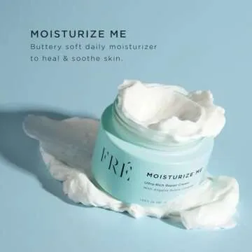 Ultra-Rich Repair Facial Cream, MOISTURIZE ME by Fre Skincare - Hydrating & Moisturizing Face Cream for Fine Lines & Wrinkles - Intense Hydration Skin Cream Face Moisturizer for Dry & Sensitive Skin